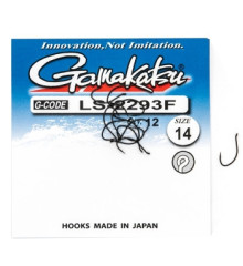 Крючок Gamakatsu LS-2293F N/L Black #14 12шт