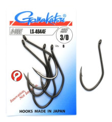 Крючок Gamakatsu LS-4644F Black #3/0 6шт 