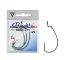 Offset Gamakatsu hook Worm Offset EWG NS Black # 5/0 5pcs
