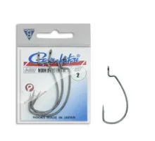 Гачок Gamakatsu офсетний Worm Offset EWG NS Black # 4 6шт