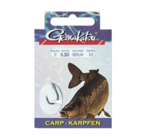 Крючок Gamakatsu BKS-3510F Carp 60cm Black #2 10шт 0.30mm