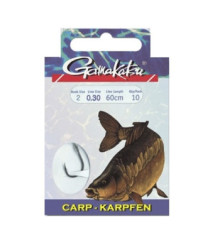 Крючок Gamakatsu BKS-3510F Carp 60cm Black #2 10шт 0.30mm