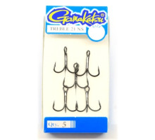 Крючок Gamakatsu тройной Treble 21 NS EWG Black #10 5шт