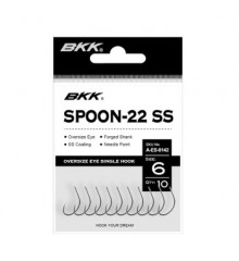 Крючок BKK для блесен Spoon-22SS  #6