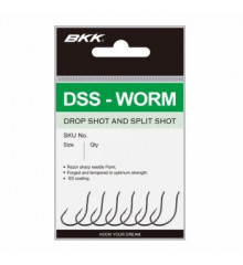 Крючок BKK для дроп шота DSS-WORM #1/0