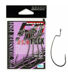 Крючок Decoy Worm 18 5/0, 4шт
