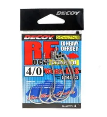 Гачок Decoy Worm13S Rock Fish Limited #4/0 (4 шт/уп)