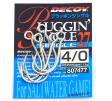 Decoy 27 Pluggin single 4/0 hook, 6 pcs.