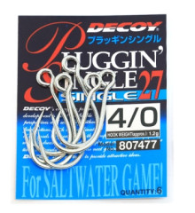 Decoy 27 Pluggin single 4/0 hook, 6 pcs.