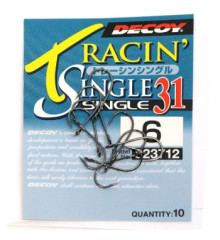 Крючок Decoy Single 31 6, 10 шт