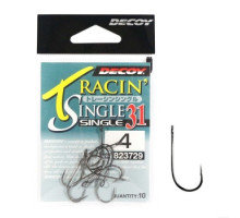 Decoy Single Hook 31 4, 10 pcs