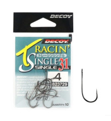 Крючок Decoy Single 31 4, 10 шт