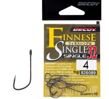 Decoy Single Hook 32 4, 10 pcs