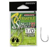 Гачок Decoy Single37 Versatile Single #1/0 (8 шт/уп)