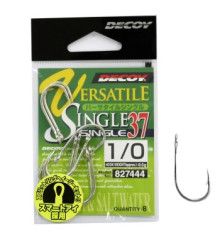 Гачок Decoy Single37 Versatile Single #1/0 (8 шт/уп)