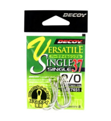 Гачок Decoy Single37 Versatile Single #2/0 (8 шт/уп)