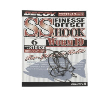 Гачок Decoy Worm19 S. S. Hook #6 (9 шт/уп)