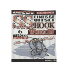 Крючок Decoy Worm 19 S.S. Hook 6, 9шт