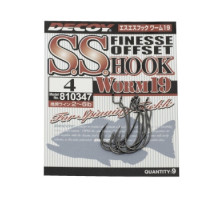 Крючок Decoy Worm 19 S.S. Hook 4, 9шт