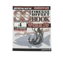 Decoy Worm 19 SS Hook 4, 9pcs