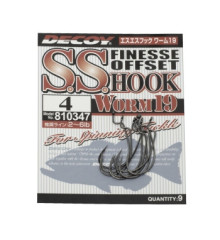 Крючок Decoy Worm 19 S.S. Hook 4, 9шт