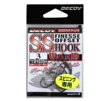 Крючок Decoy Worm 19 S.S. Hook 3, 9шт