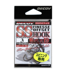 Крючок Decoy Worm 19 S.S. Hook 3, 9шт