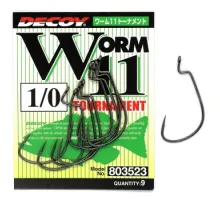 Гачок Decoy Worm11 Tournament #1/0 (9 шт/уп)