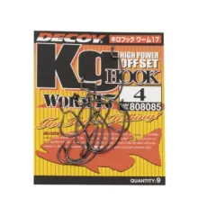 Гачок Decoy Worm17 Kg Hook #4 (9 шт/уп)