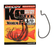 Гачок Decoy Worm17 Kg Hook #4/0 (6 шт/уп)