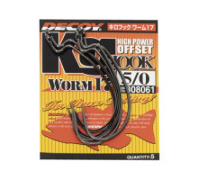 Крючок Decoy Worm 17 Kg Hook 5/0, 5шт