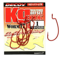 Гачок Decoy Worm17R Kg Hook R #1 (7 шт/уп)