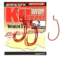 Гачок Decoy Worm17R Kg Hook R #2 (7 шт/уп)