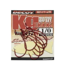 Гачок Decoy Worm17R Kg Hook R #1/0 (7 шт/уп)