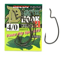 Гачок Decoy Worm21 Digging Hook #4/0 (5 шт/уп)