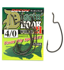 Гачок Decoy Worm21 Digging Hook #4/0 (5 шт/уп)