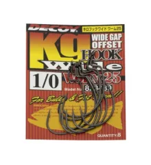 Decoy Worm 25 Hook Wide 1/0, 8 pcs