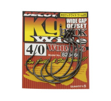 Гачок Decoy Worm25 Hook Wide #4/0 (5 шт/уп)