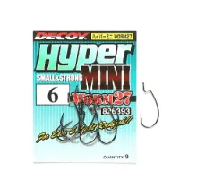 Гачок Decoy Worm27 Hyper Mini #6 (9 шт/уп)
