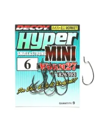 Гачок Decoy Worm27 Hyper Mini #6 (9 шт/уп)