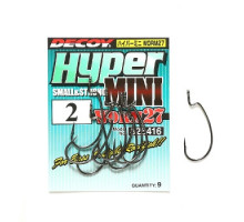 Гачок Decoy Worm27 Hyper Mini #2 (9 шт/уп)