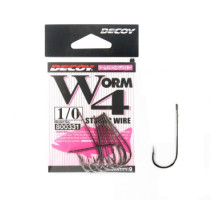 Гачок Decoy Worm4 Strong Wire #1/0 (9 шт/уп)
