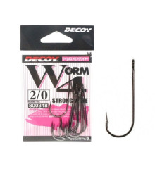 Крючок Decoy Worm 4 Strong Wire 2/0, 9 шт