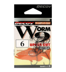 Крючок Decoy Worm 9 Upper Cut 6, 9шт