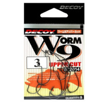 Крючок Decoy Worm 9 Upper Cut 3, 9шт