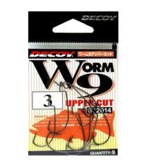 Крючок Decoy Worm 9 Upper Cut 3, 9шт