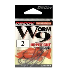 Decoy Worm 9 Upper Cut 2 Hook, 9pcs