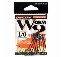 Decoy Worm 9 Upper Cut Hook 1/0, 9pcs