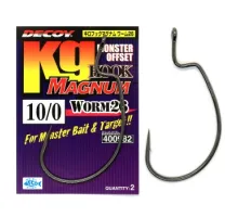 Гачок Decoy Worm26 Kg Hook Magnum #10/0 (2 шт/уп)