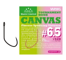 Гачок форель Varivas Super Trout Area MLD Tournament Hook Canvas #6.5
